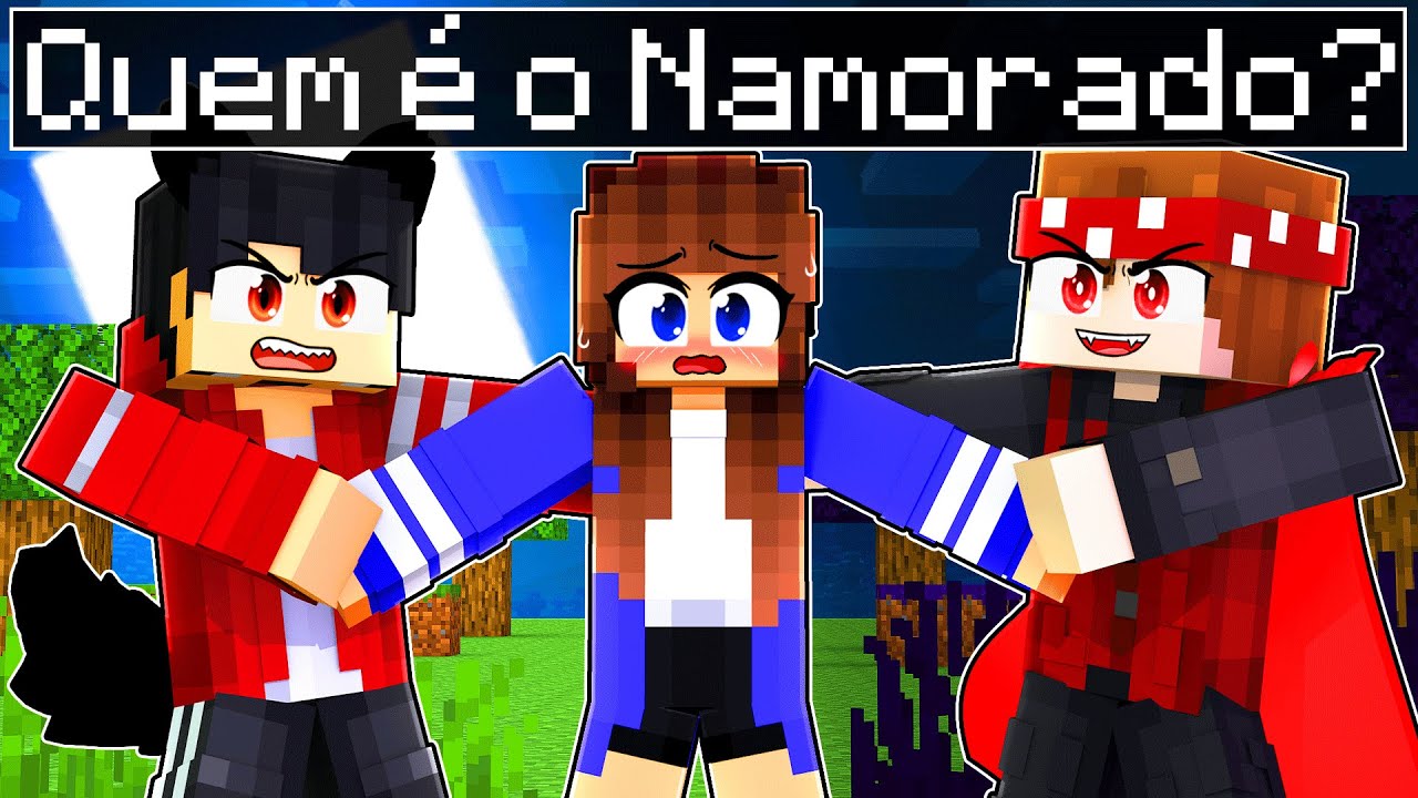 NAMORADO LOBO ou NAMORADO VAMPIRO? no Minecraft ◂Miika▸