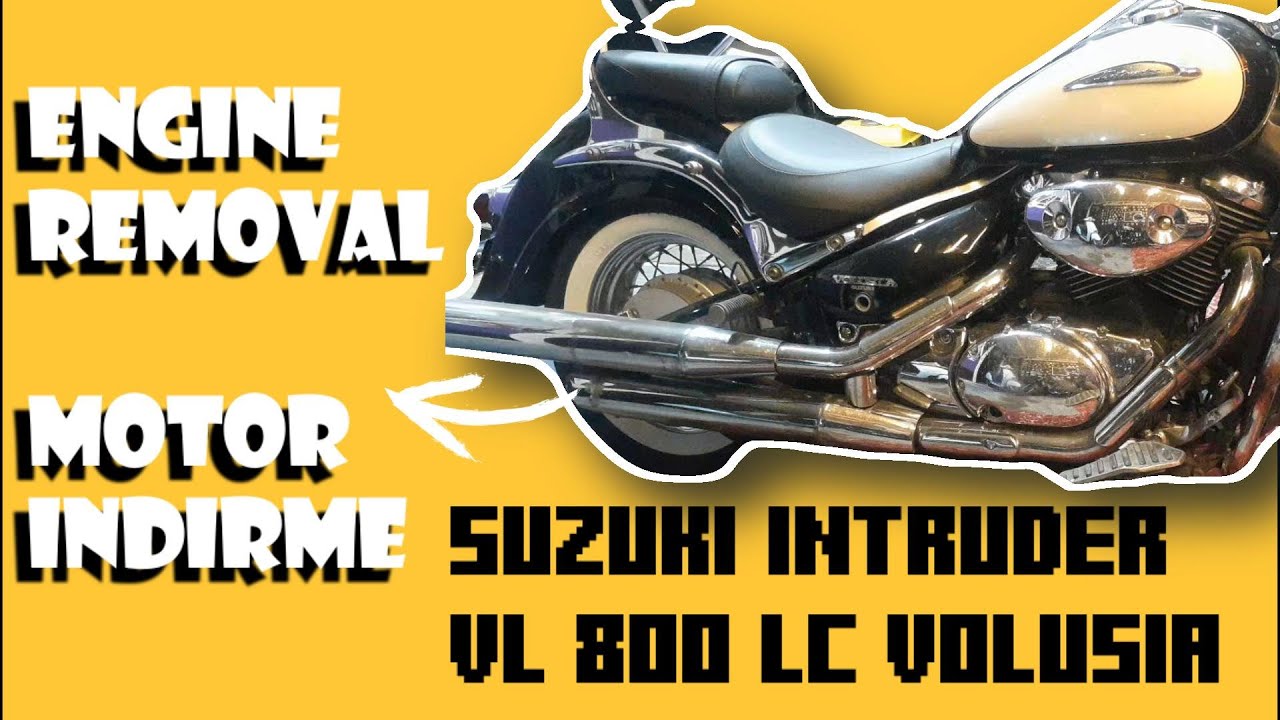 Suzuki Intruder Vl 800 Lc Volusia Engine Removal Motor indirme