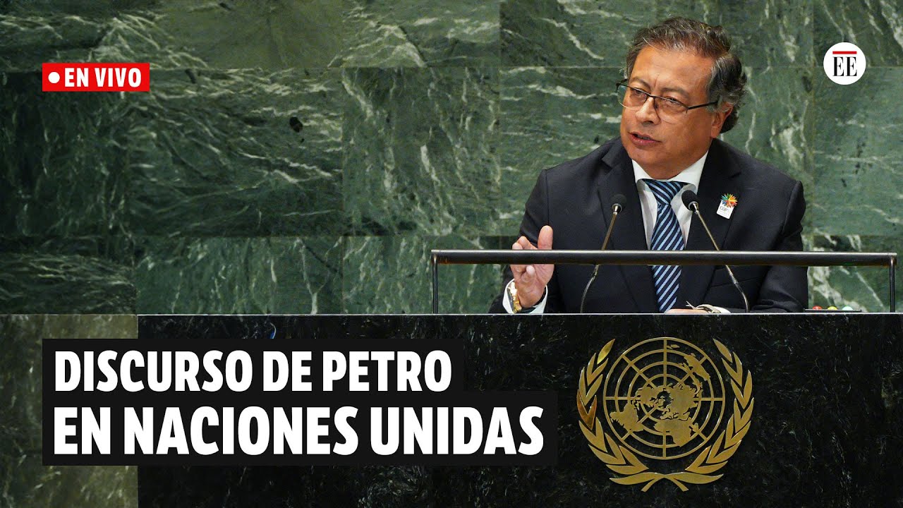 Gustavo Petro habla por tercera vez ante el pleno de la ONU | El Espectador