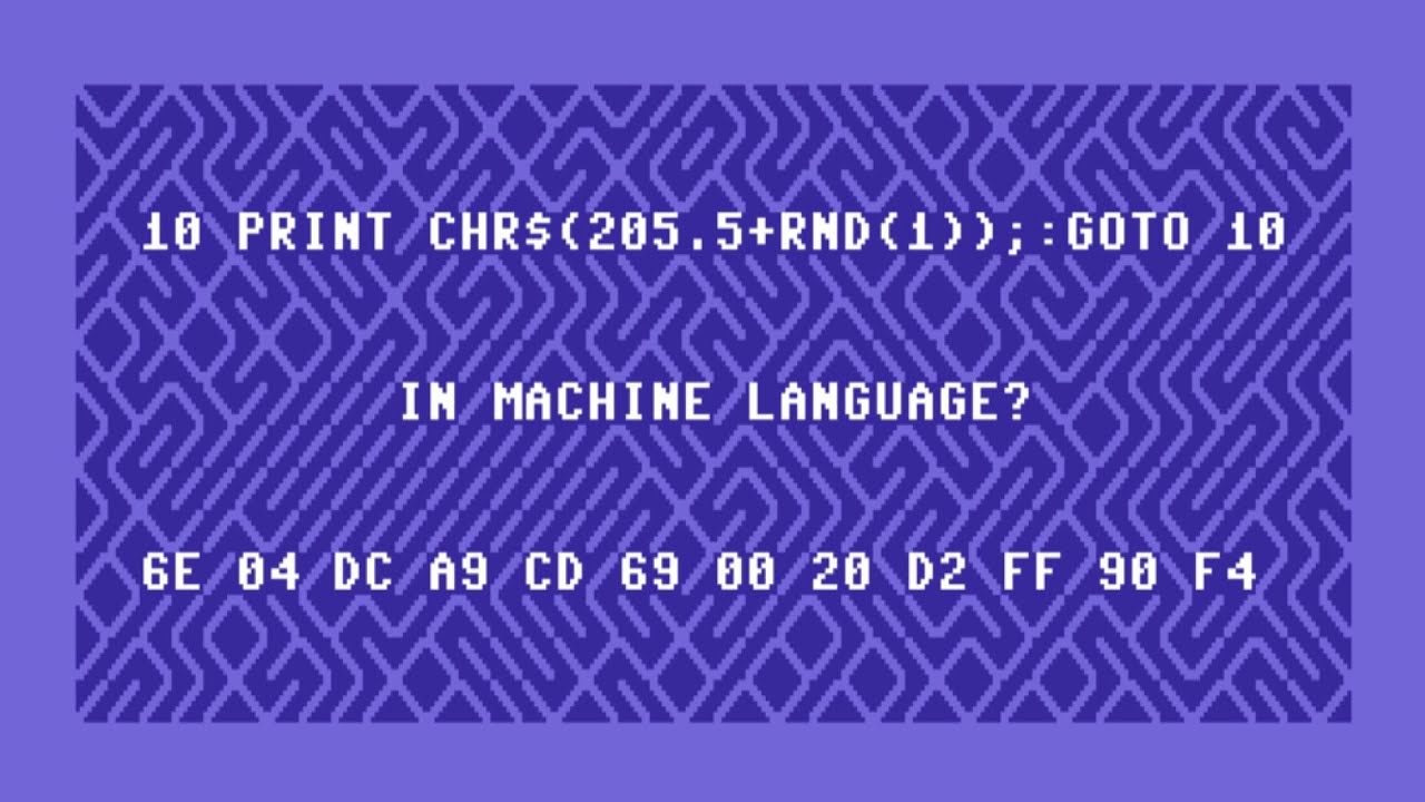 Машинный язык 10, оптимизированный для Commodore 64