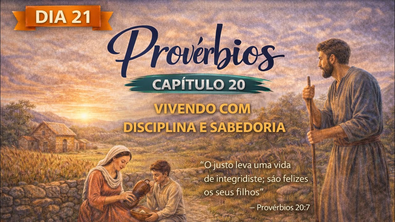 31 Dias em Provérbios: Dia 21 I Sabedoria Para a Vida, Disciplina e Integridade