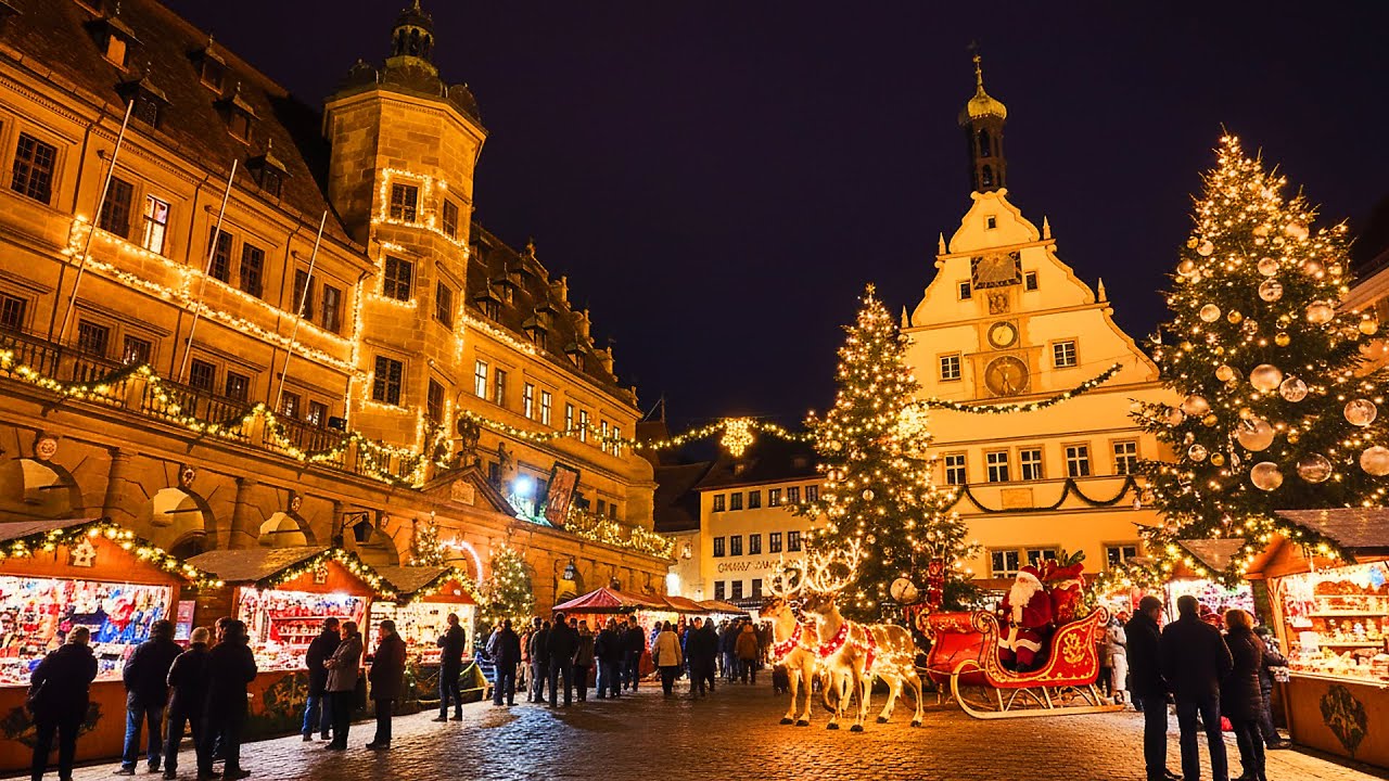 Волшебный день в Ротенбурге ✨ Рождественская ярмарка 🎄🇩🇪