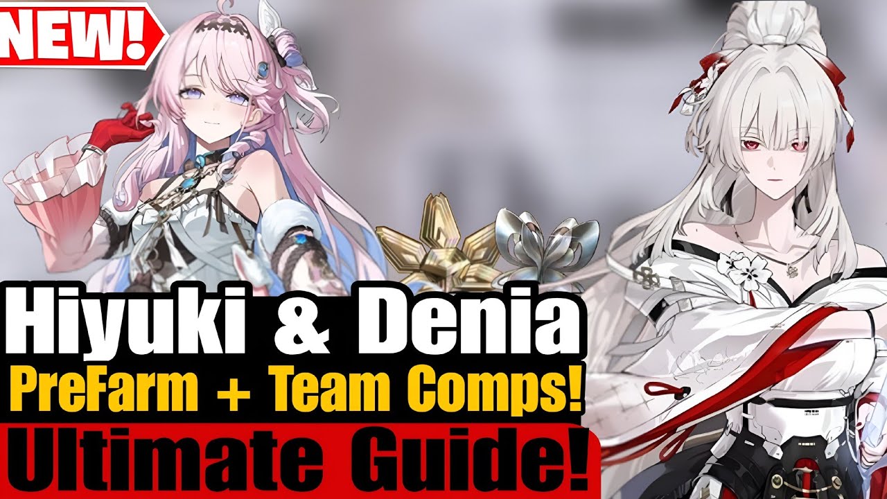 HIYUKI & DENIA PREFARM GUIDE!! ALL MATERIALS + BEST TEAMS IN 5 MIN || WUTHERING WAVES!!
