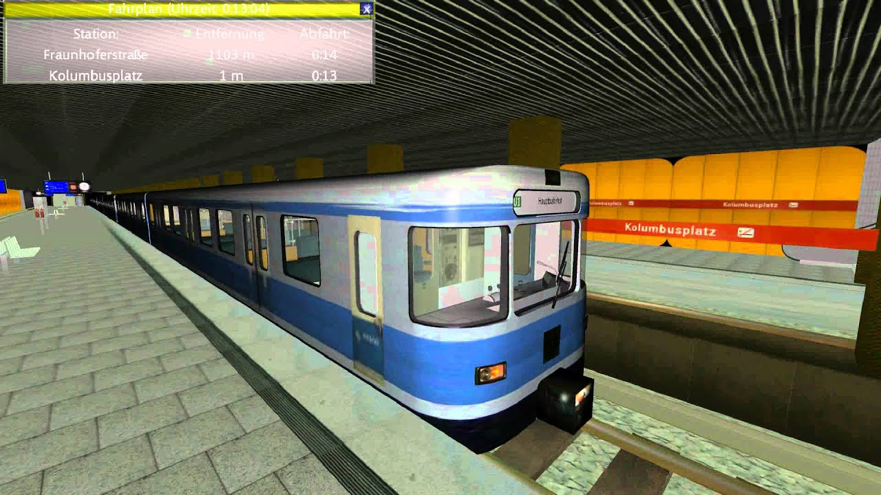 Münchner U-Bahn Simulator U1 HD 001