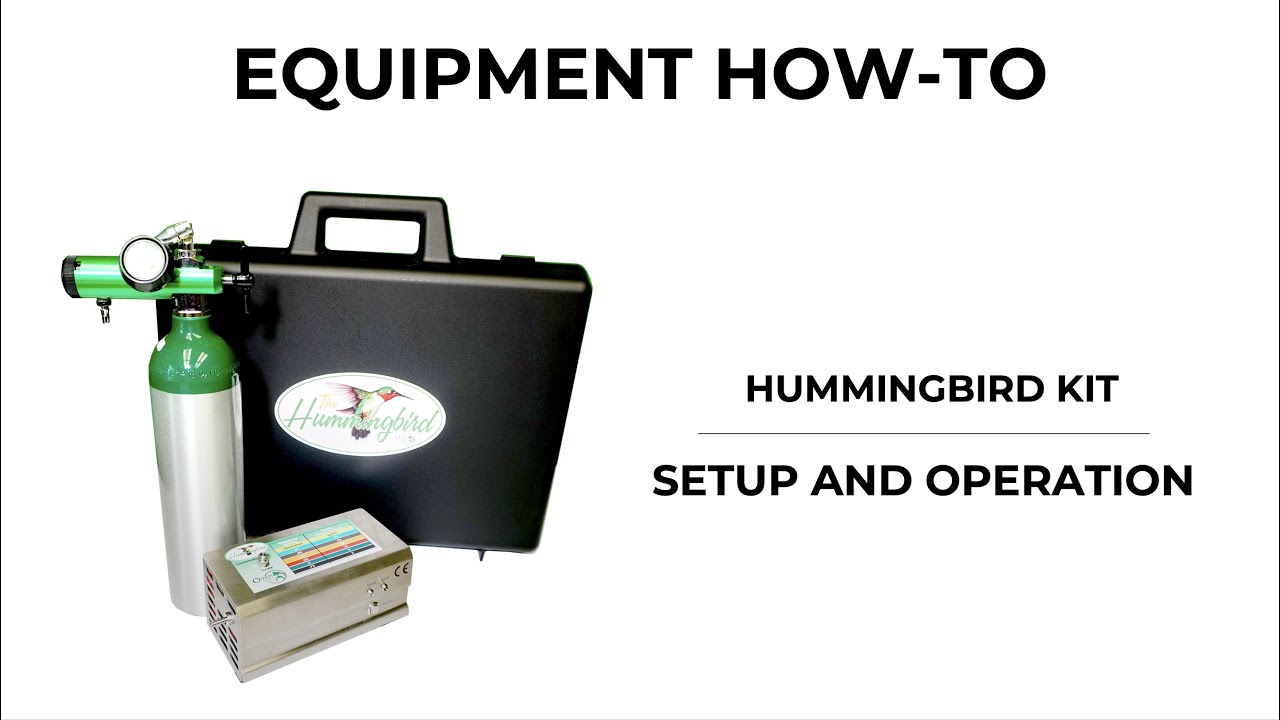 Hummingbird Ozone Generator Setup and Operation