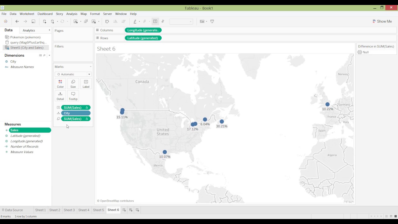 Intro to Tableau 10 - Using Calculated Fields (M4)