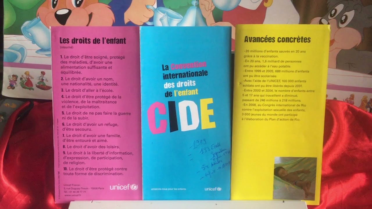 Introduction C.I.D.E. Convention Internationale des Droits de l'Enfant - UNICEF / ONU