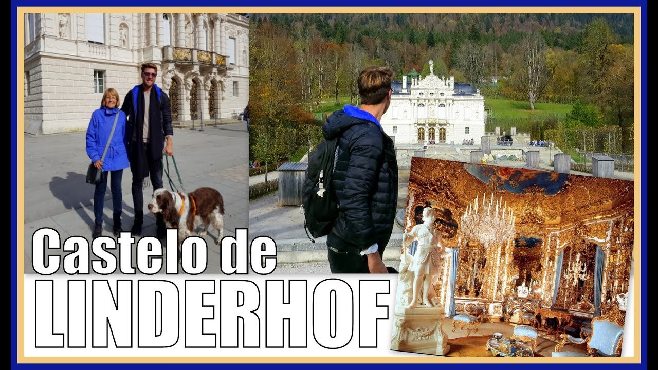 O castelo de LINDERHOF - Um lugar maravilhoso no sul da Baviera