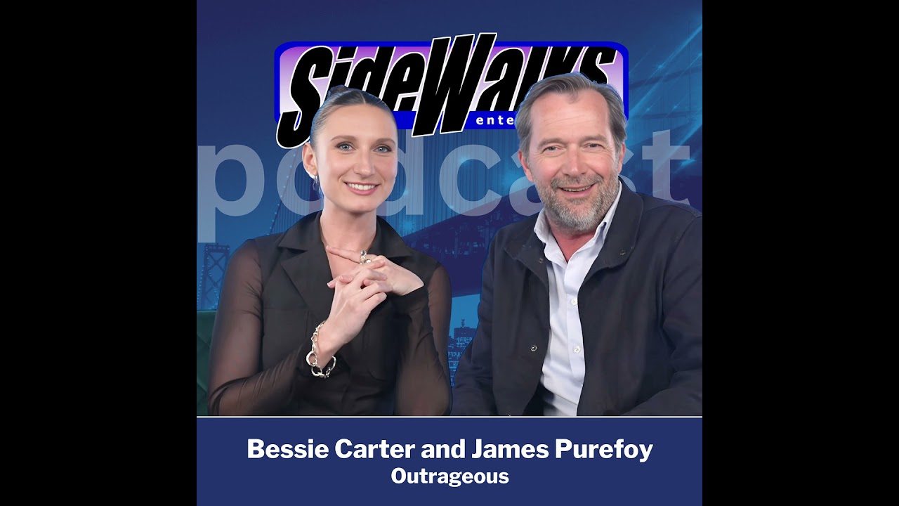 Podcast: Bessie Carter and James Purefoy (Outrageous)