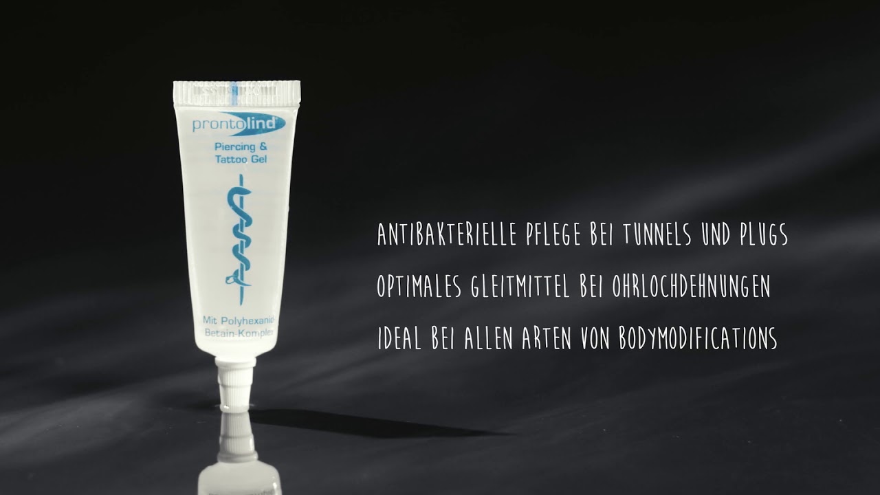 Prontolind "Gel" 10ml - Die perfekte Pflege für  Dein Piercing