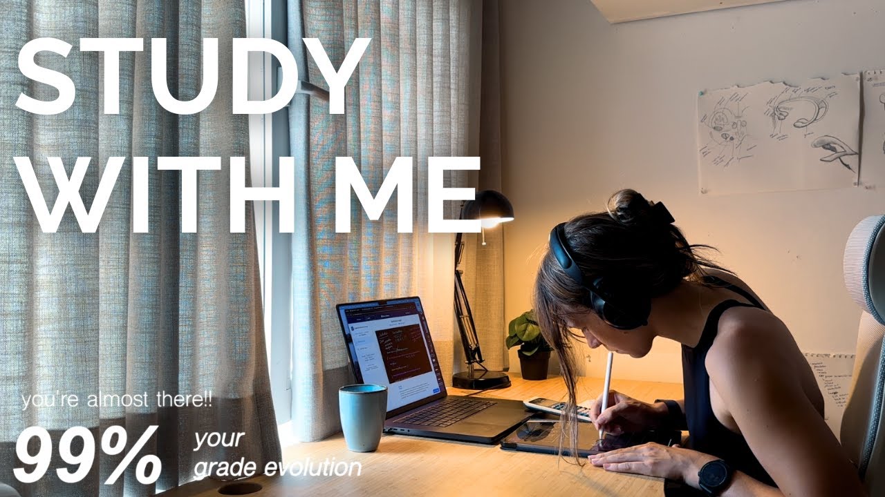 6-HOUR STUDY WITH ME | struggle with me while your grades progress