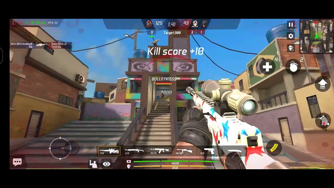 MASKGUN- Teamdeath match || 1v2 player matches the opponent very loose ||