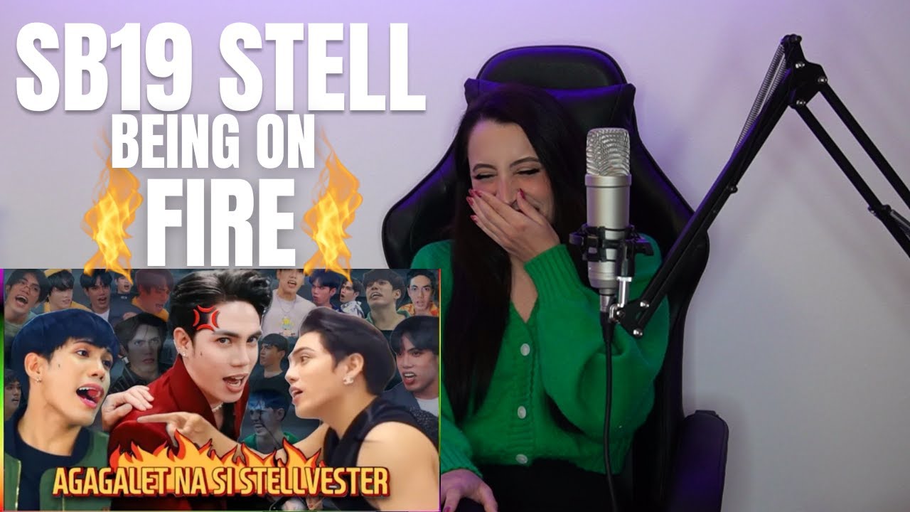 [ENG SUB]: SB19 STELL and his funny anger issues | REACTION