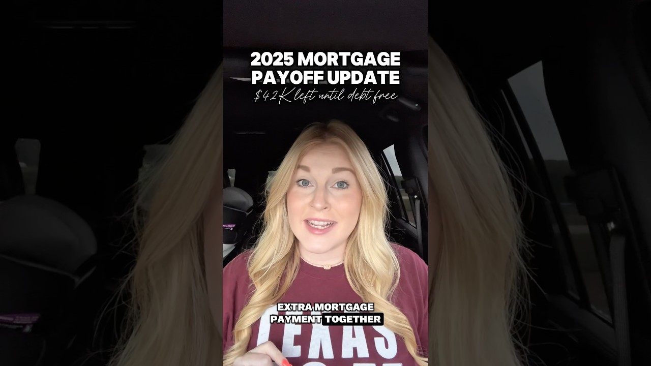 Make an extra mortgage payment with me!#debtfree #debtfreejourney #mortgage #budgeting #frugal