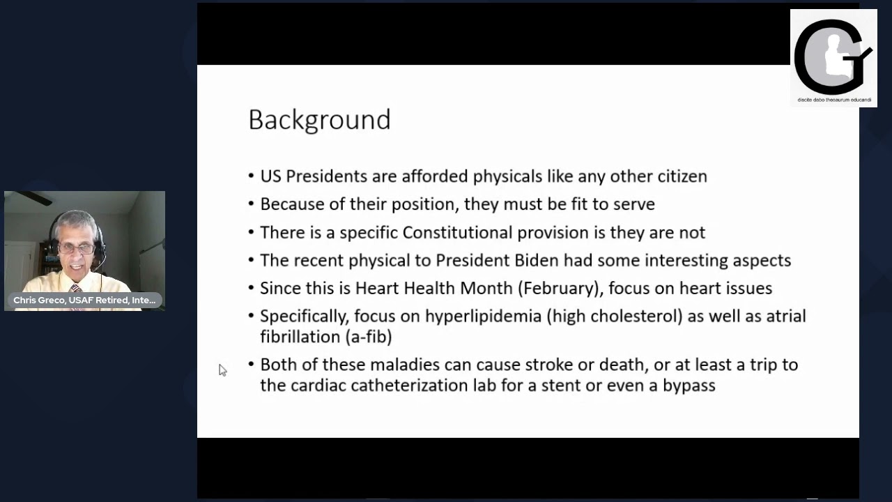 The Data Show:  Data on President Biden s Physical (Public Record)