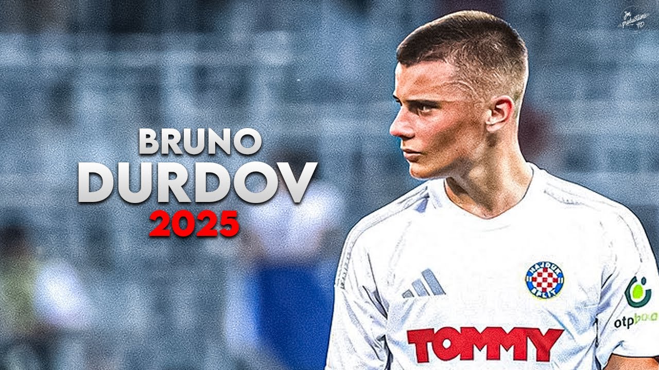 Bruno Durdov 2025 - Crazy Skills, Assists & Goals - Hajduk Split | HD
