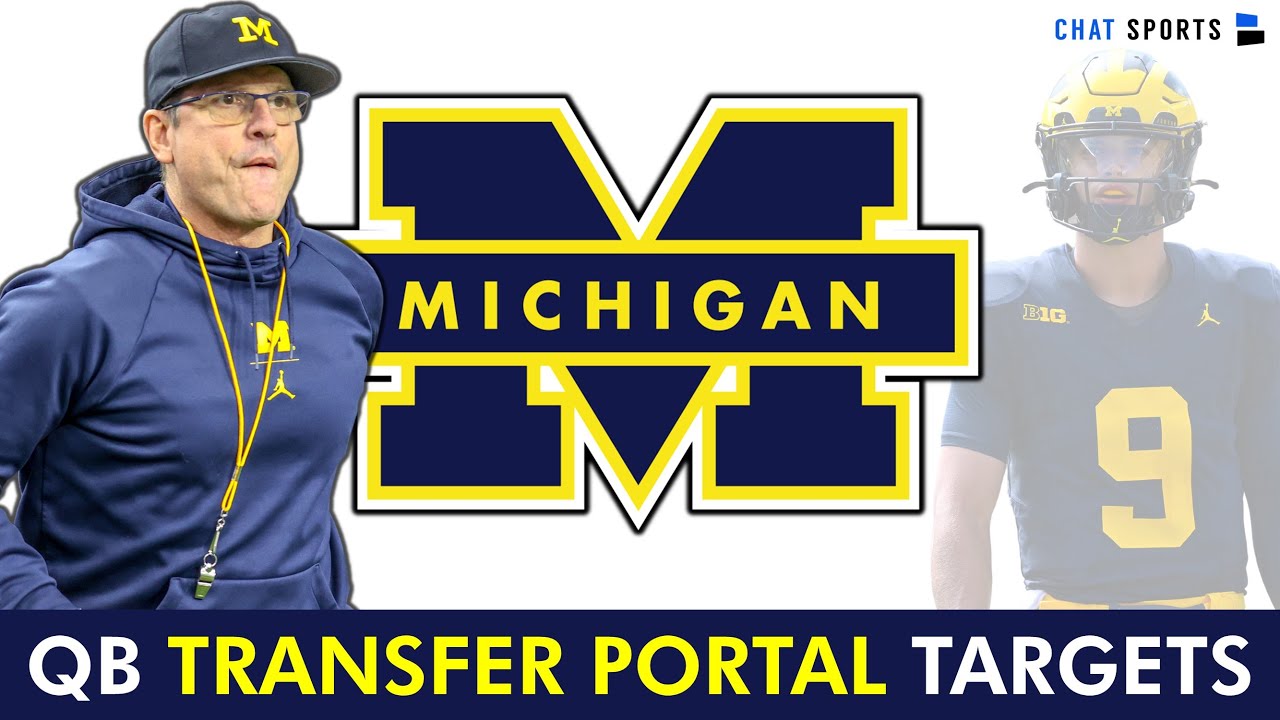 Michigan Football Rumors - Plan To Beat Nick Saban & Alabama + MAJOR QB Transfer Portal Targets