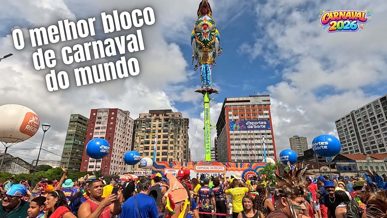 GALO DA MADRUGADA SÁBADO DE ZÉ PEREIRA CARNAVAL 2026 RECIFE PE ￼