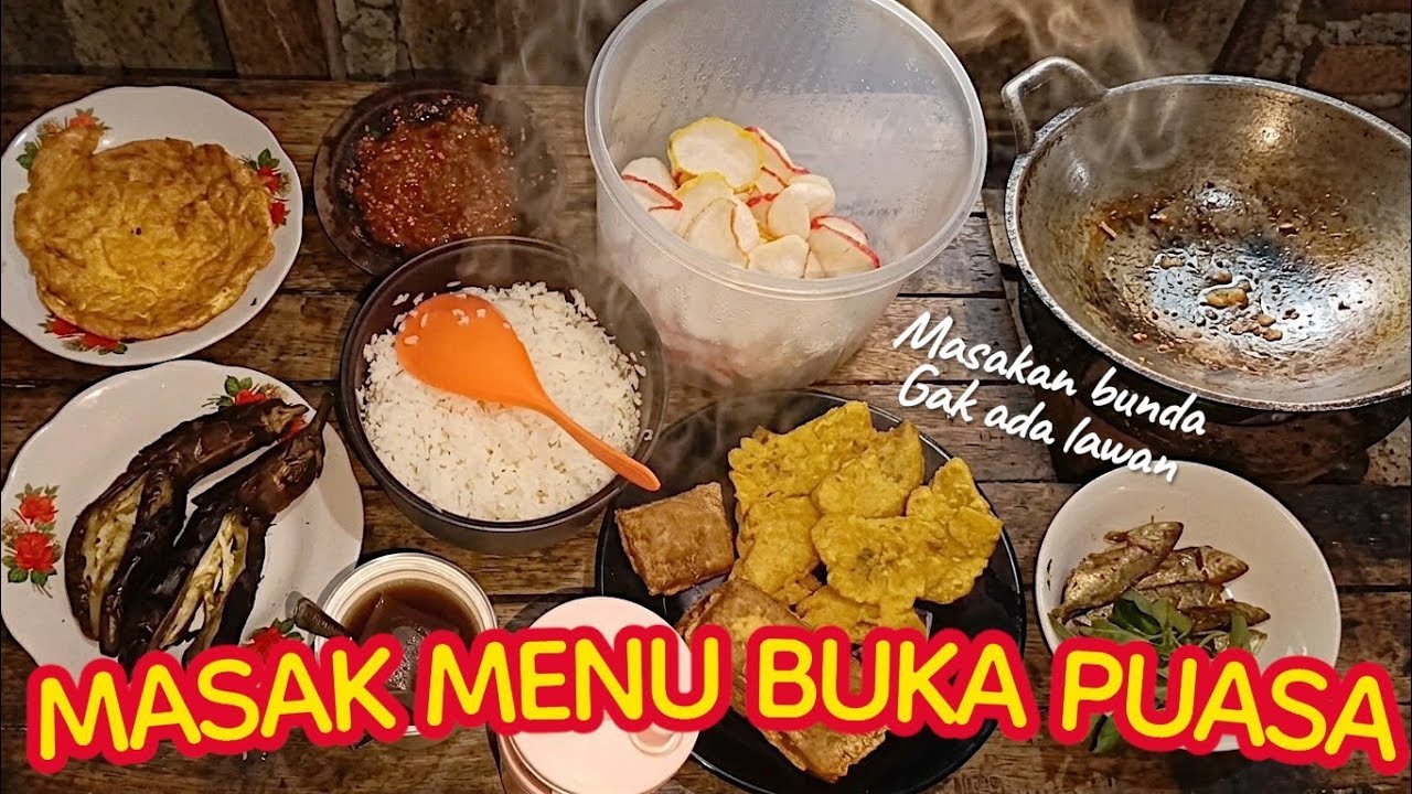 Menu Buka Puasa Hari Ini  |  Lalapan dan Sambal Terasi