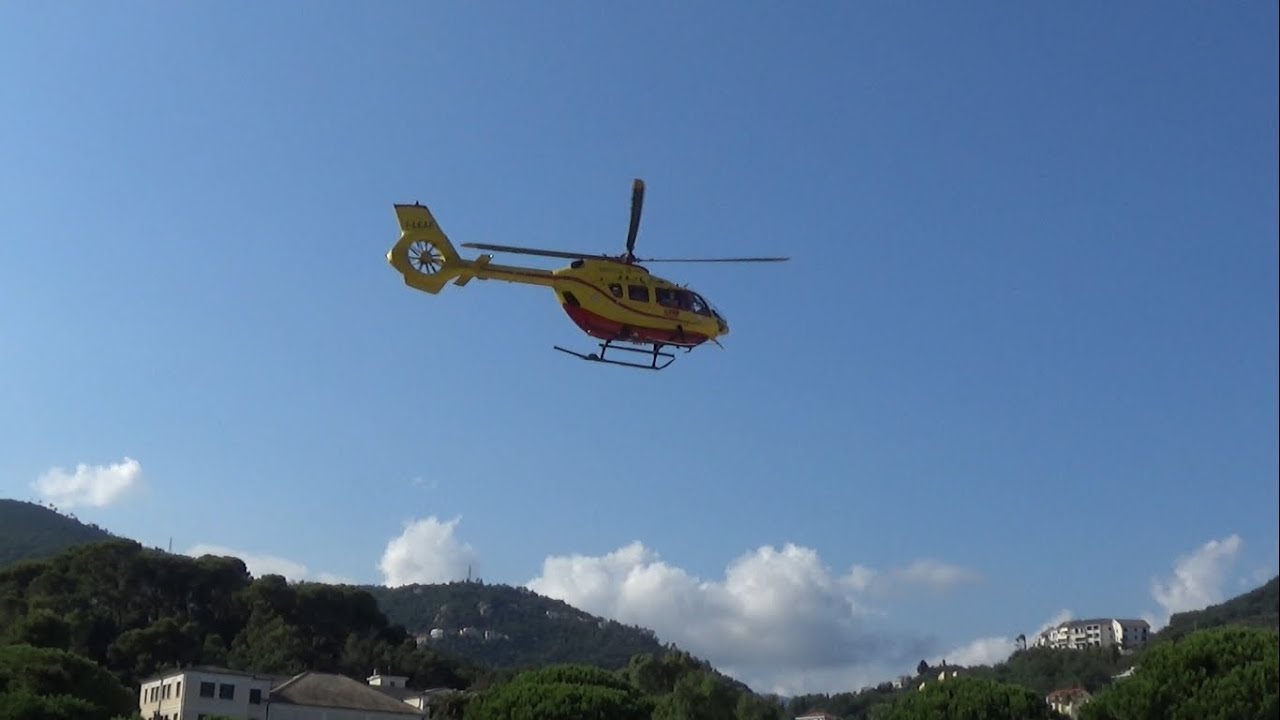[NEW] Decollo Elicottero 118 Liguria Soccorso - Grifo 1