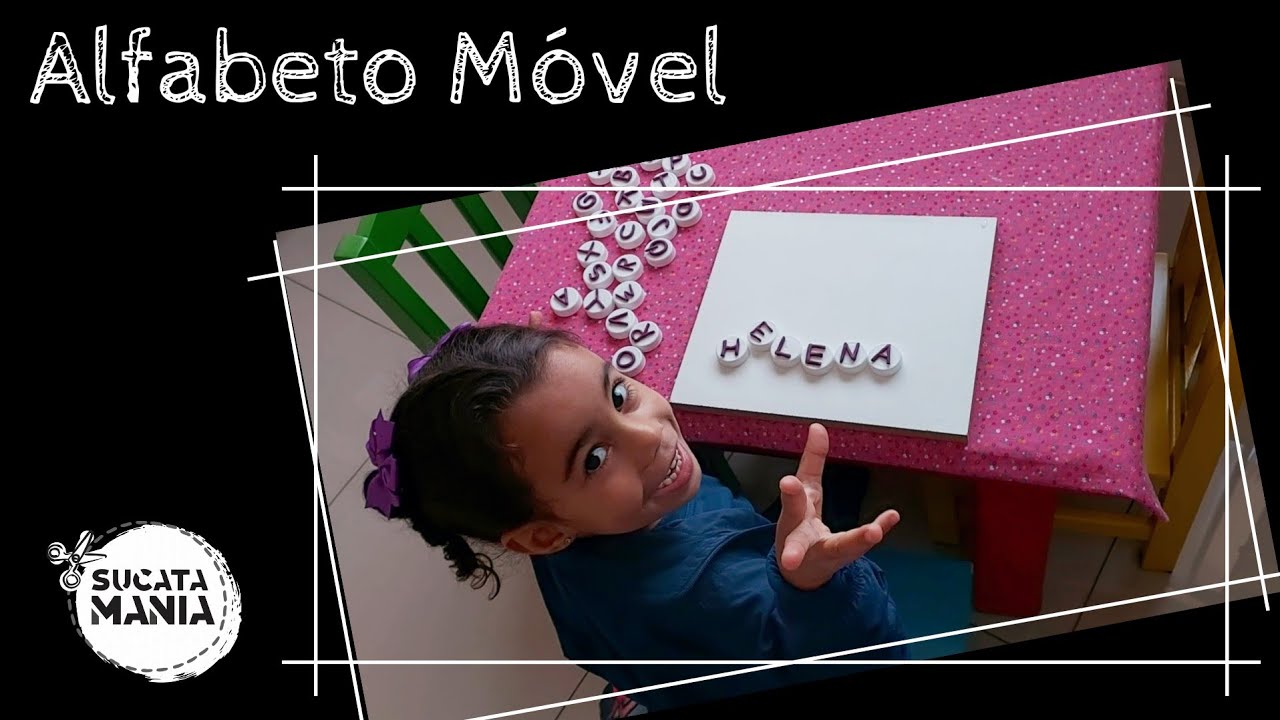 Como fazer um alfabeto móvel?