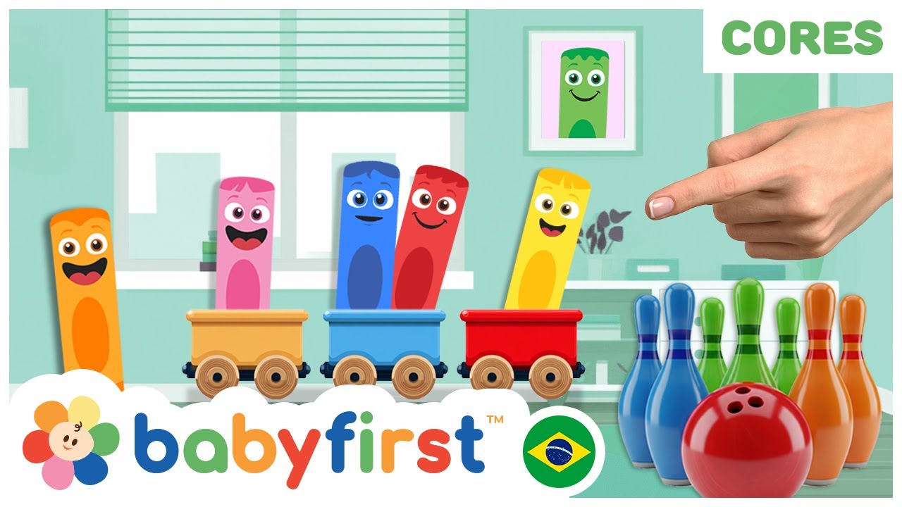Aprenda Cores de Forma DIVERTIDA com as Brincadeiras da Turma das Cores! | BabyFirst Brasil