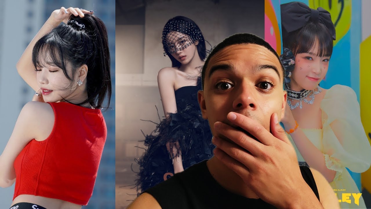 IZ*ONE SOLOS | EUNBI Glitch, YENA SMILEY (Feat. BIBI), JO YURI Love Shhh! MV REACTIONS