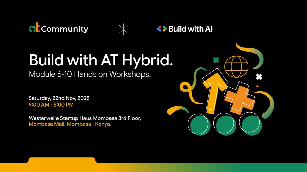 Generative AI + APIs for Africa: Build with Africa's Talking & Google in Mombasa