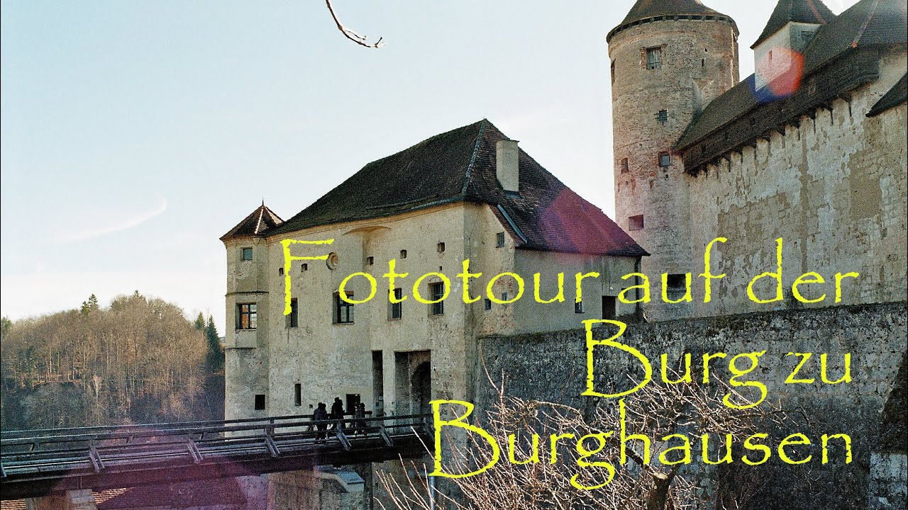 Fototour auf der Burg zu Burghausen - Slideshow - Filmfotografie.