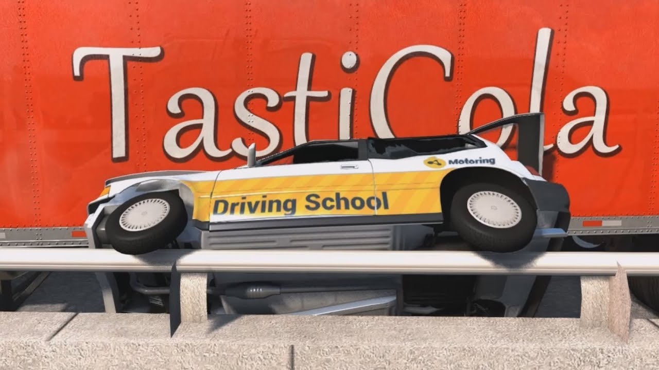 Student Driver Fails & Crashes 4 | BeamNG.drive