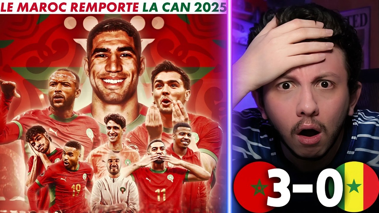 💣😱 LE MAROC REMPORTE LA CAN SUR TAPIS VERT : DINGUERIE DU SIÈCLE