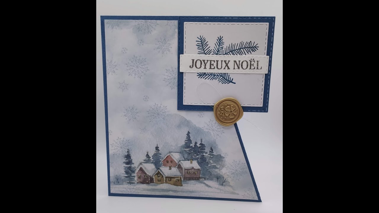 Carte de Noël facile