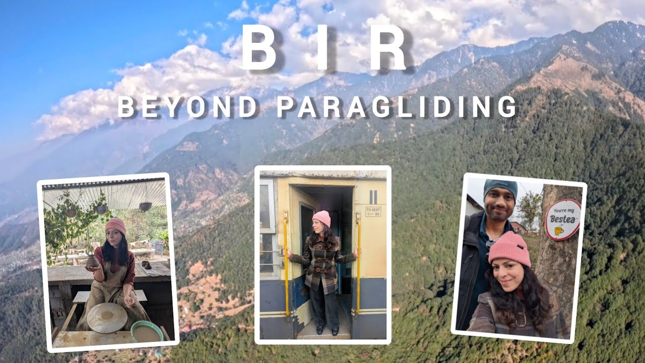 Bir Vlog Part2 | Attractions Beyond Paragliding #toytrain #pottery #travelvlog #himachal #hiddengems