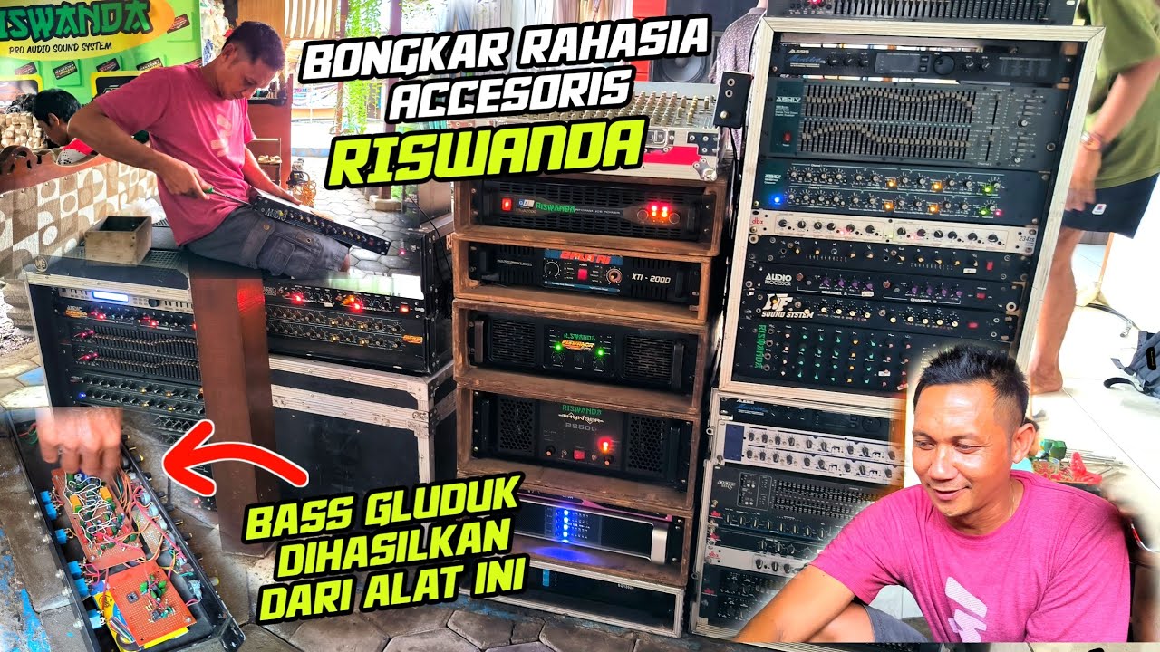 Usut tuntas fungsi accessoris Riswanda yg bejibun,Ternyata Bass Gluduk dihasilkan sama alat Ombro !!