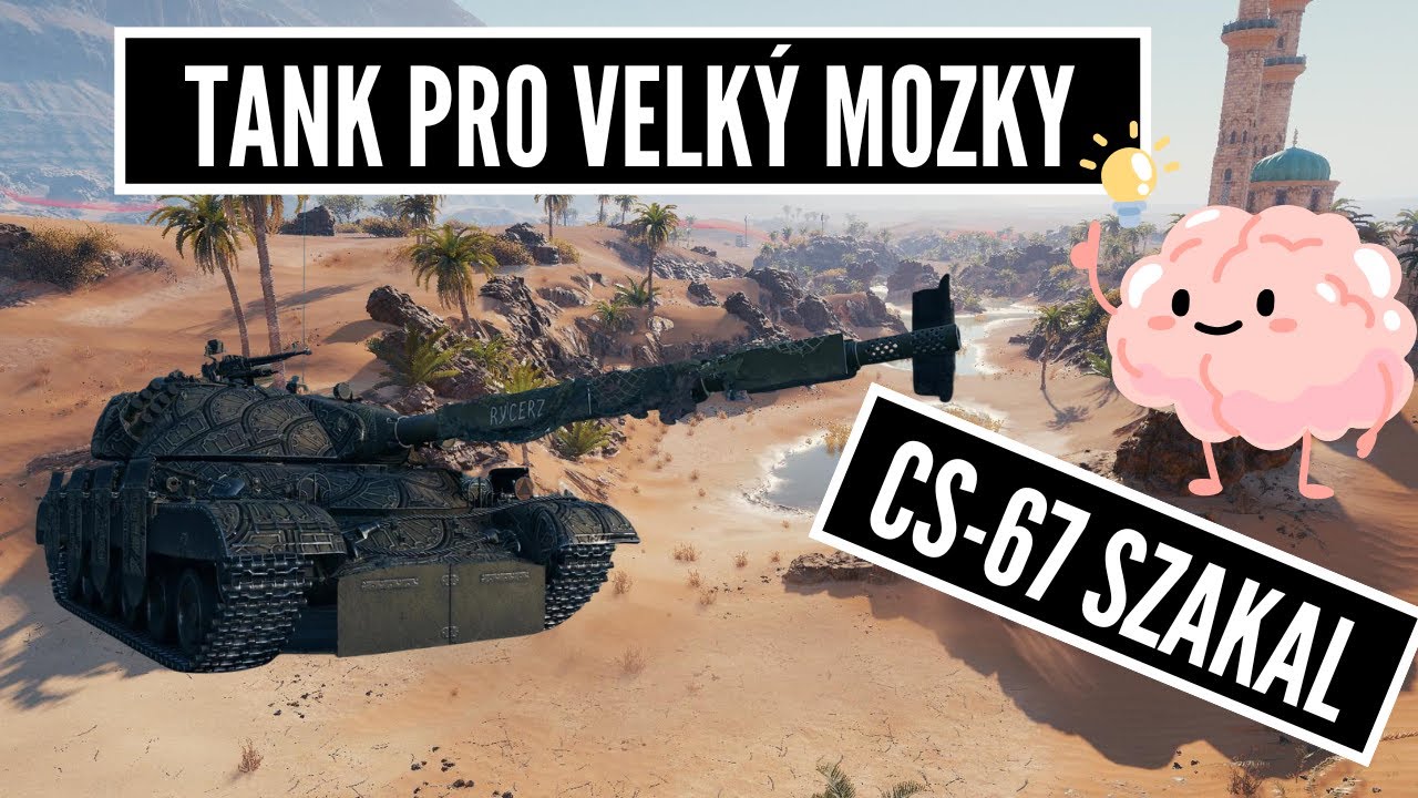 Tank pro mozkouny - CS-67 Szakal