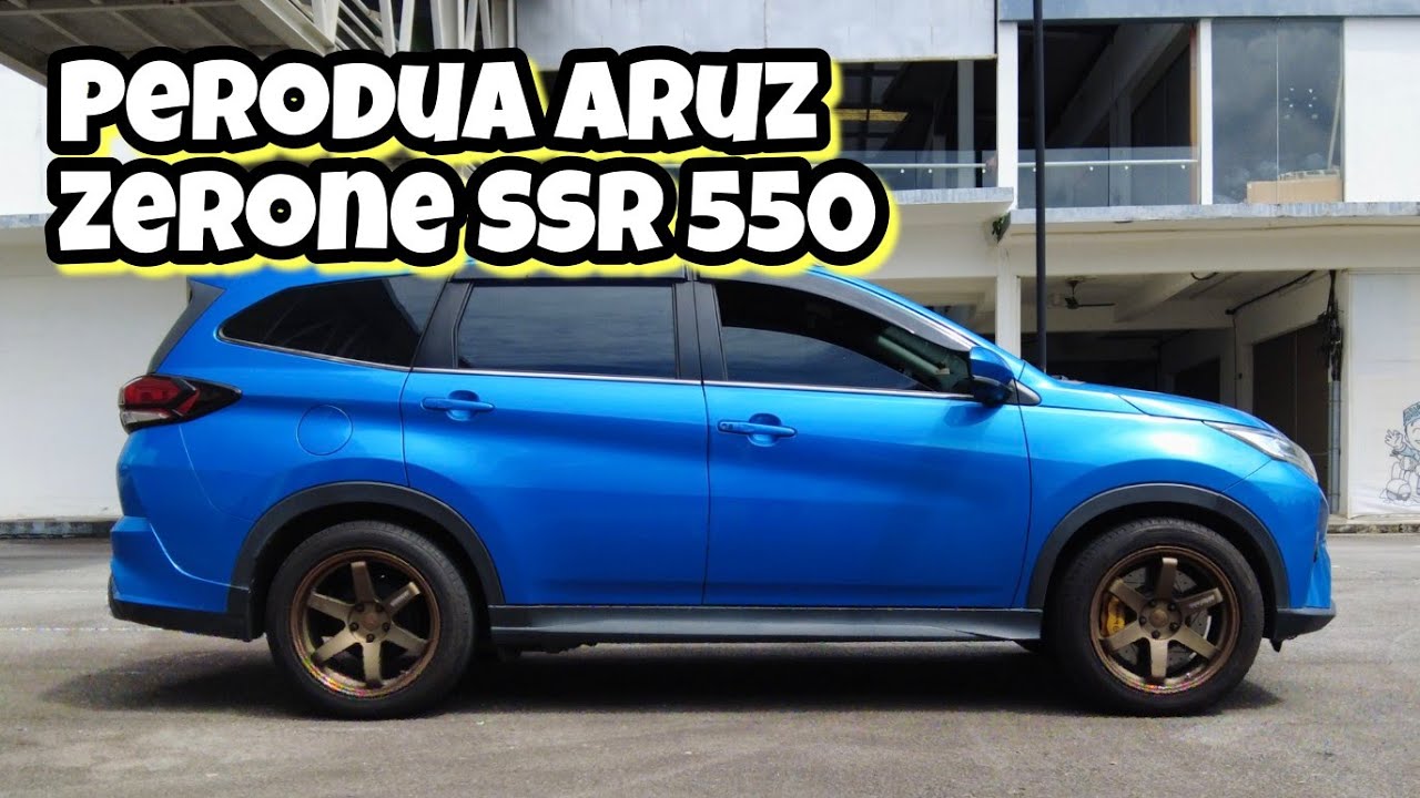 Perodua Aruz setup Adjustable Zerone SSR 550