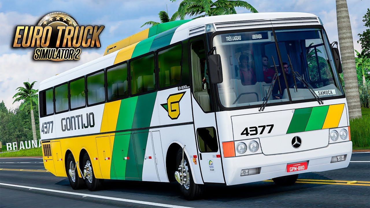 Ônibus Monobloco O400RSD da Gontijo - Euro Truck 2