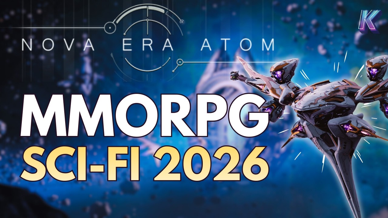 NOVA ERA ATOM ☄️ MMORPG GRATUIT de Science-Fiction 2026