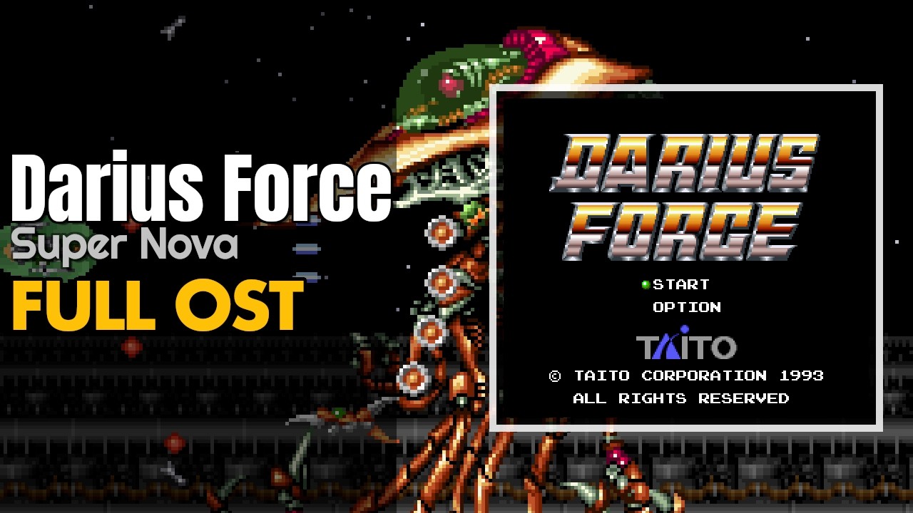 Super Nova (ダライアスフォース) [SNES / SFC] | Full OST / Soundtrack