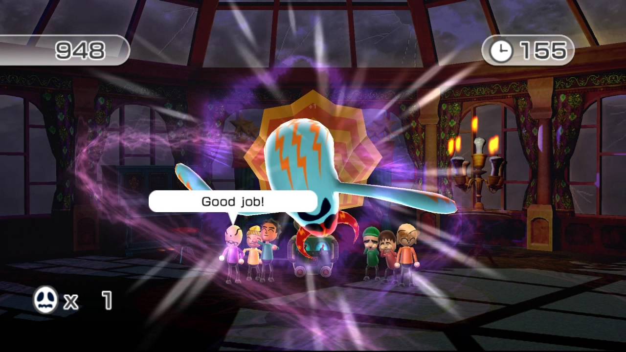 Wii Play Motion: Spooky Search 2 player 60fps