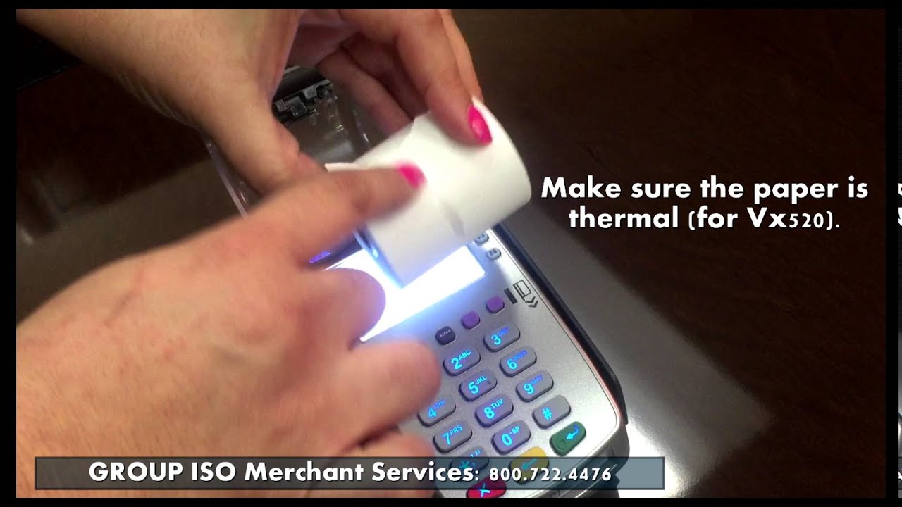 How to Change Your Terminal's Receipt Paper Roll