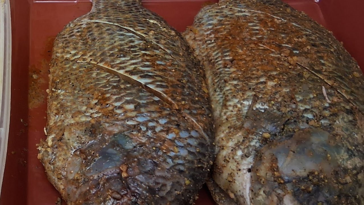 How To fry fish and plantains in deep fryer