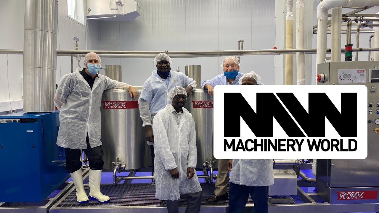 Installed in Barbados - ROKK MP 600 Ice Cream Batch Mix Pasteurisation Processing Plant