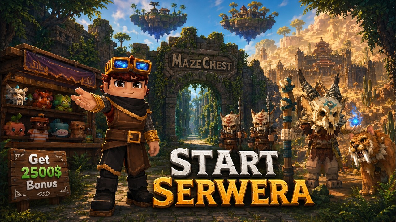 TO PIERWSZY TAKI SERVER HYTALE W POLSCE | MAZECHEST