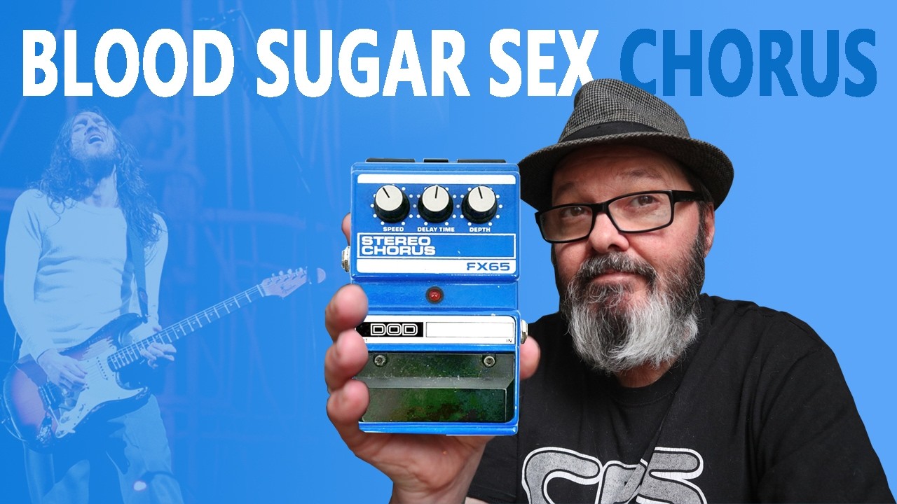 Classic Chorus Pedal (as used by the famous) DOD FX65 - five minute video