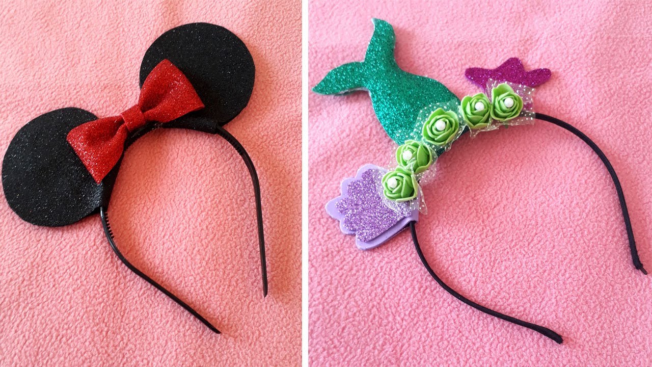 DIY Birthday Theme Headband for Kids, DIY Kids Hear Accessories