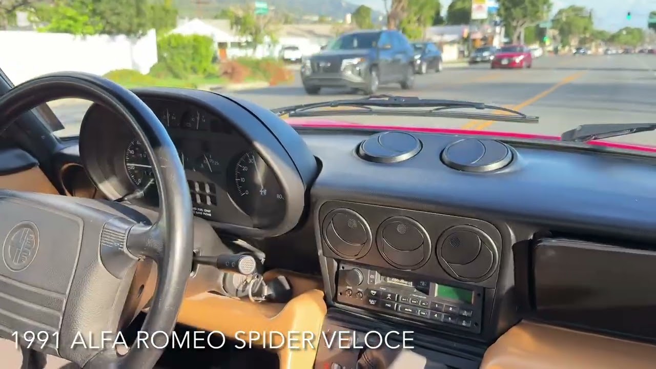1991 ALFA ROMEO SPIDER VELOCE