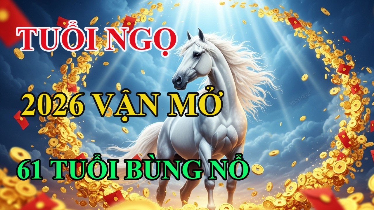 Tuổi Ngọ Chú Ý: 3 Độ Tuổi Vận Mở Lớn Năm 2026, 61 Tuổi Đáng Ghen Tị!