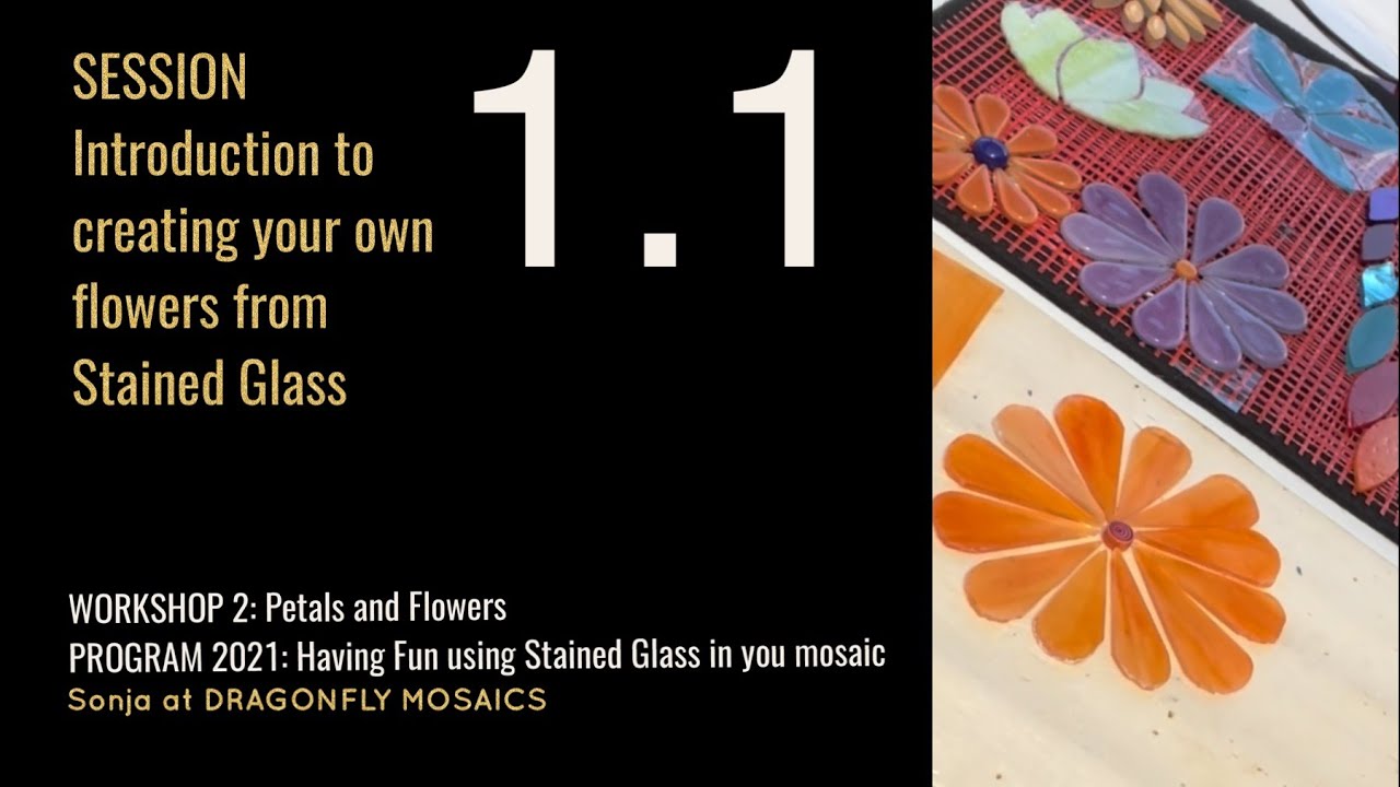 SESSION 2.1.1: Introducing cutting petals for your mosaics.