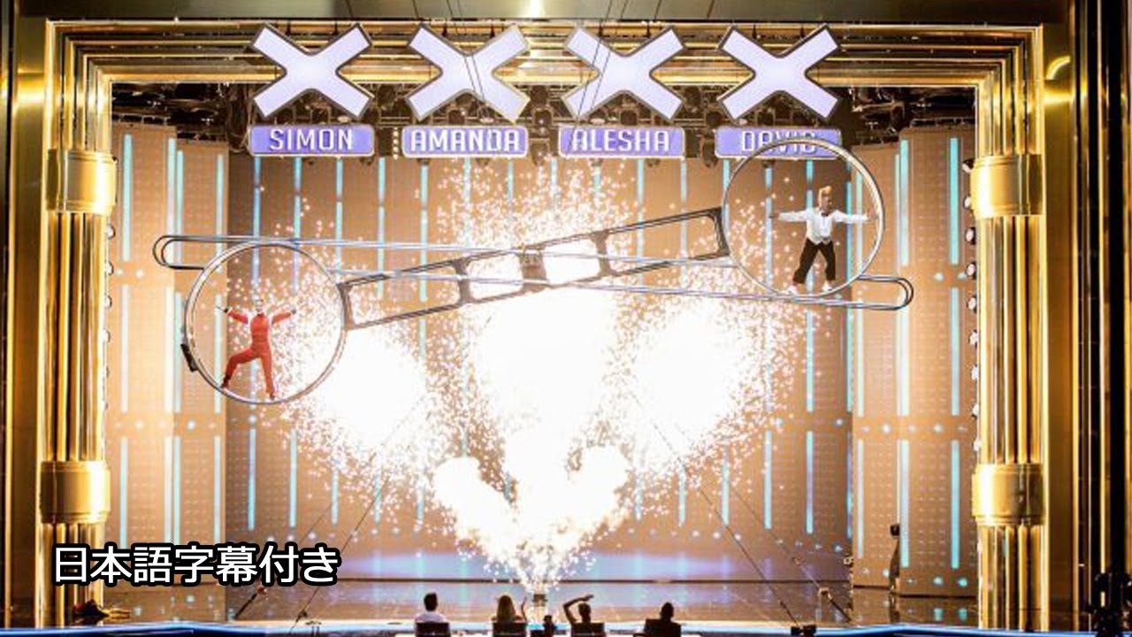 【和訳】道化師ベロー・ノックが娘と宙を舞う | BGT Champions 2019